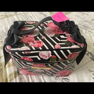 Betsey Johnson cosmetic travel case